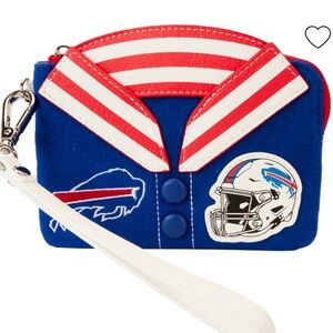 Loungefly NFL Buffalo Bills Jersey Wristlet Wallet